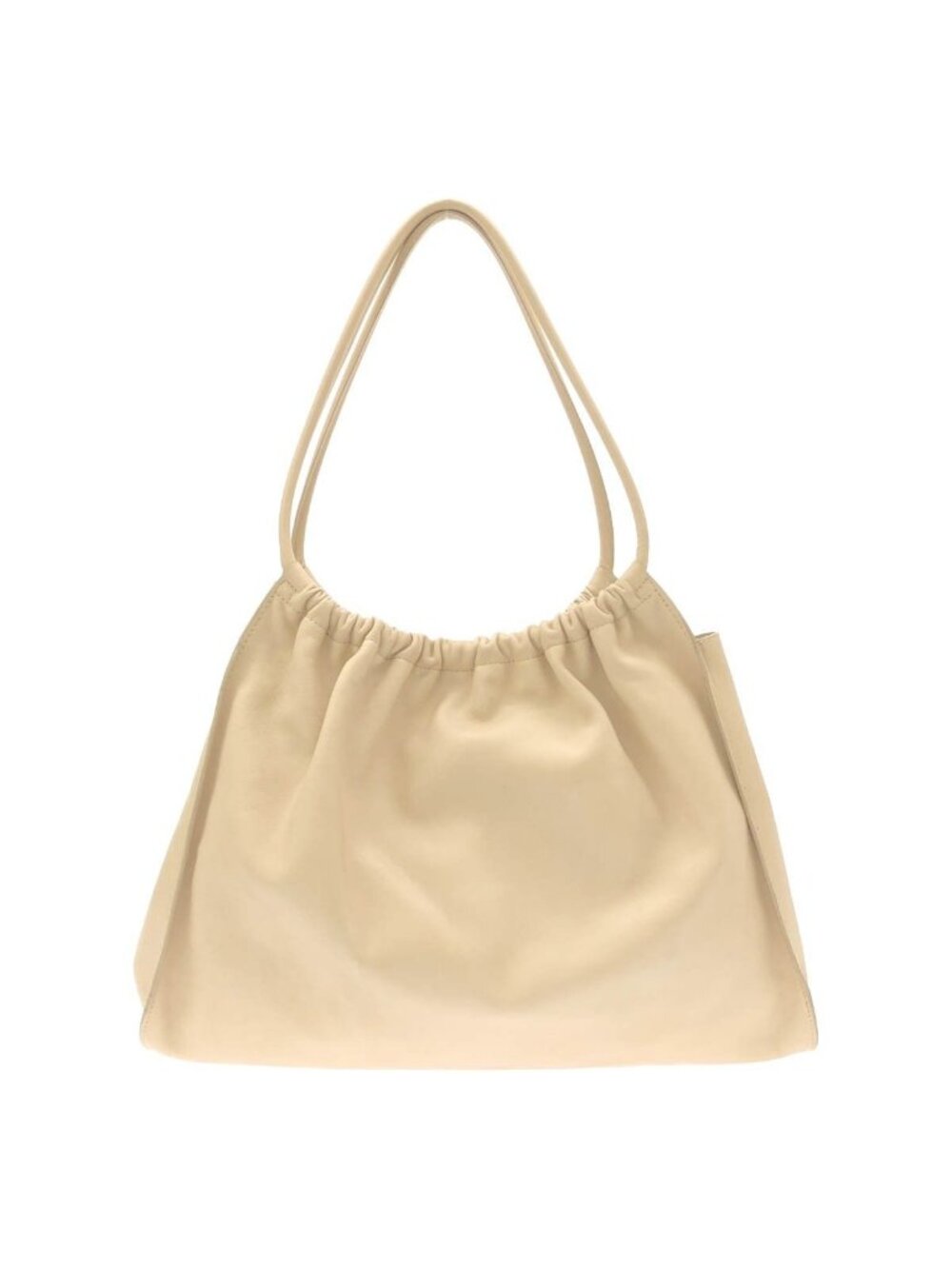 Gucci Leather Tote Bag Beige